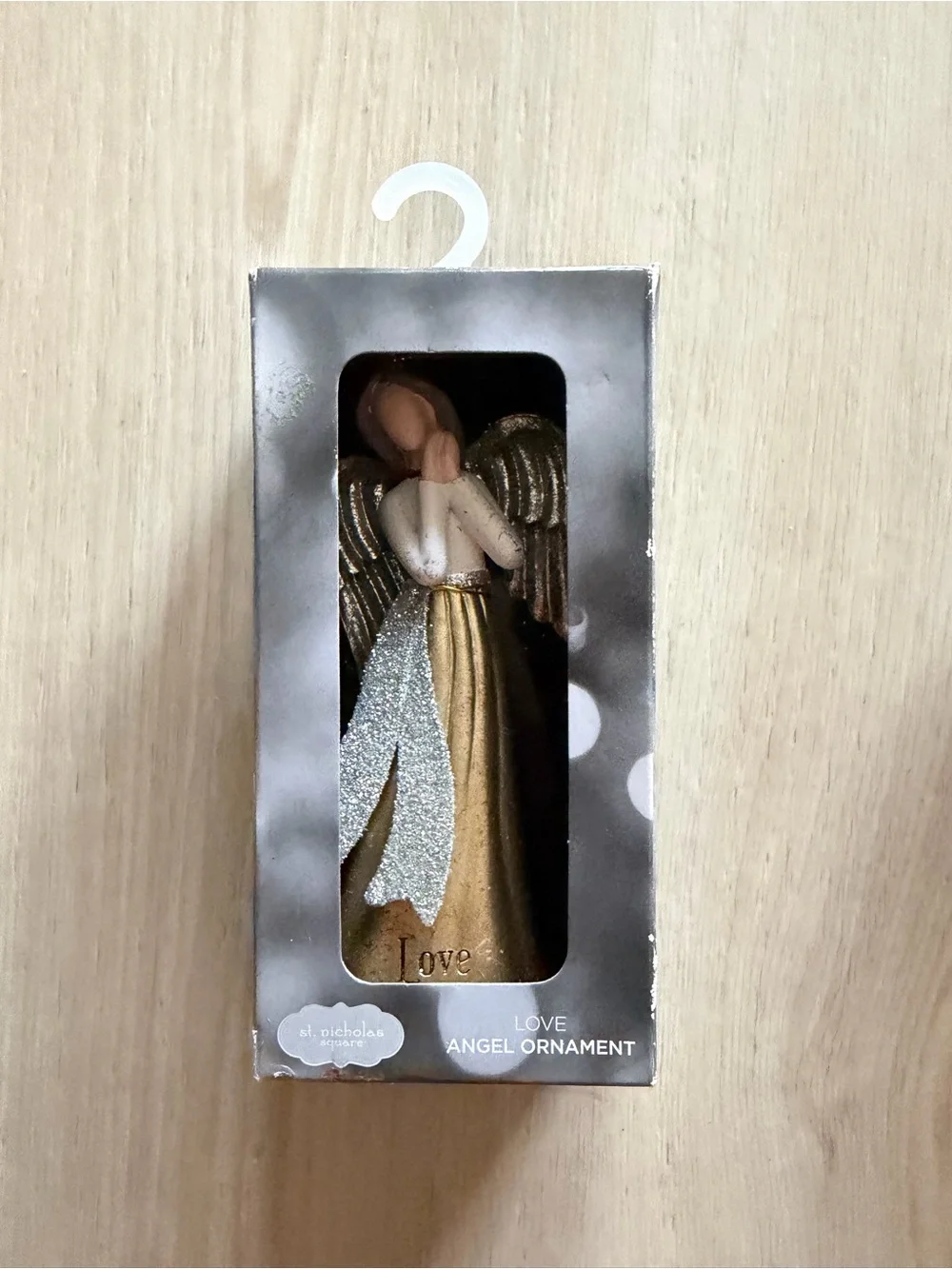 3 St. Nicholas Square: Angel - Cross Ornament - Nativities & Angels